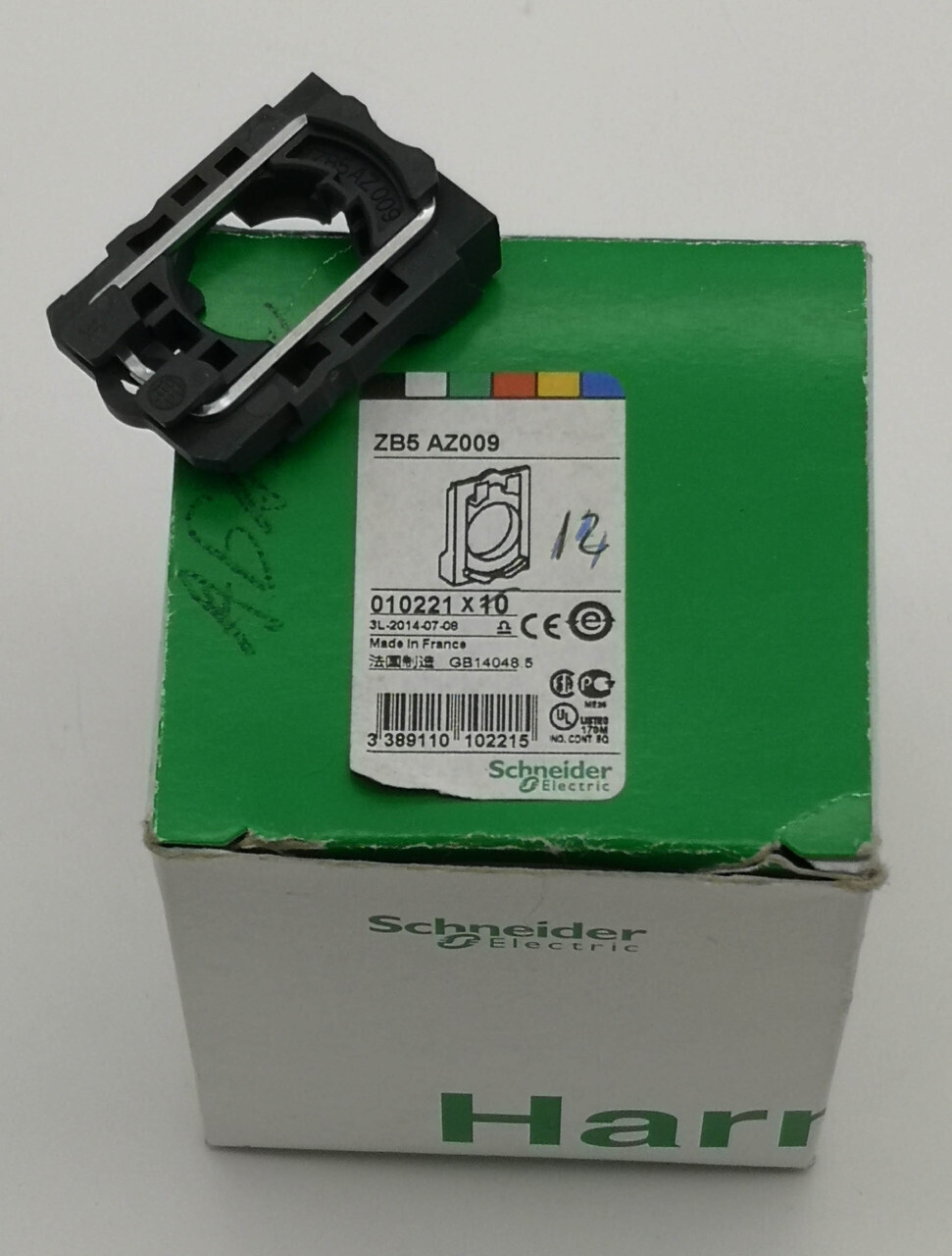 Фиксирующая Пластина Zb5Az009 Schneider Electric