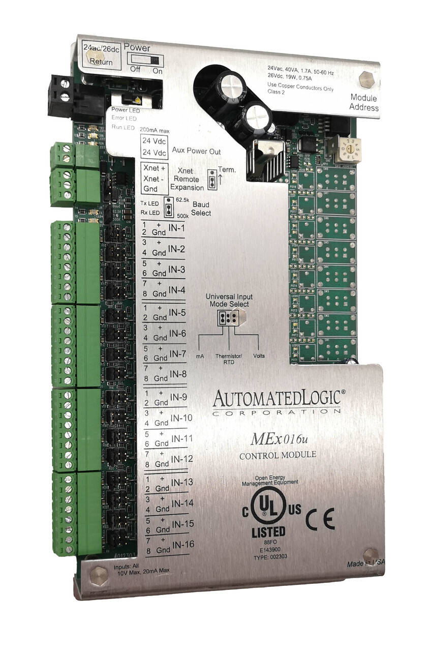 Модуль ввода-вывода AutomatedLogic MEx016u