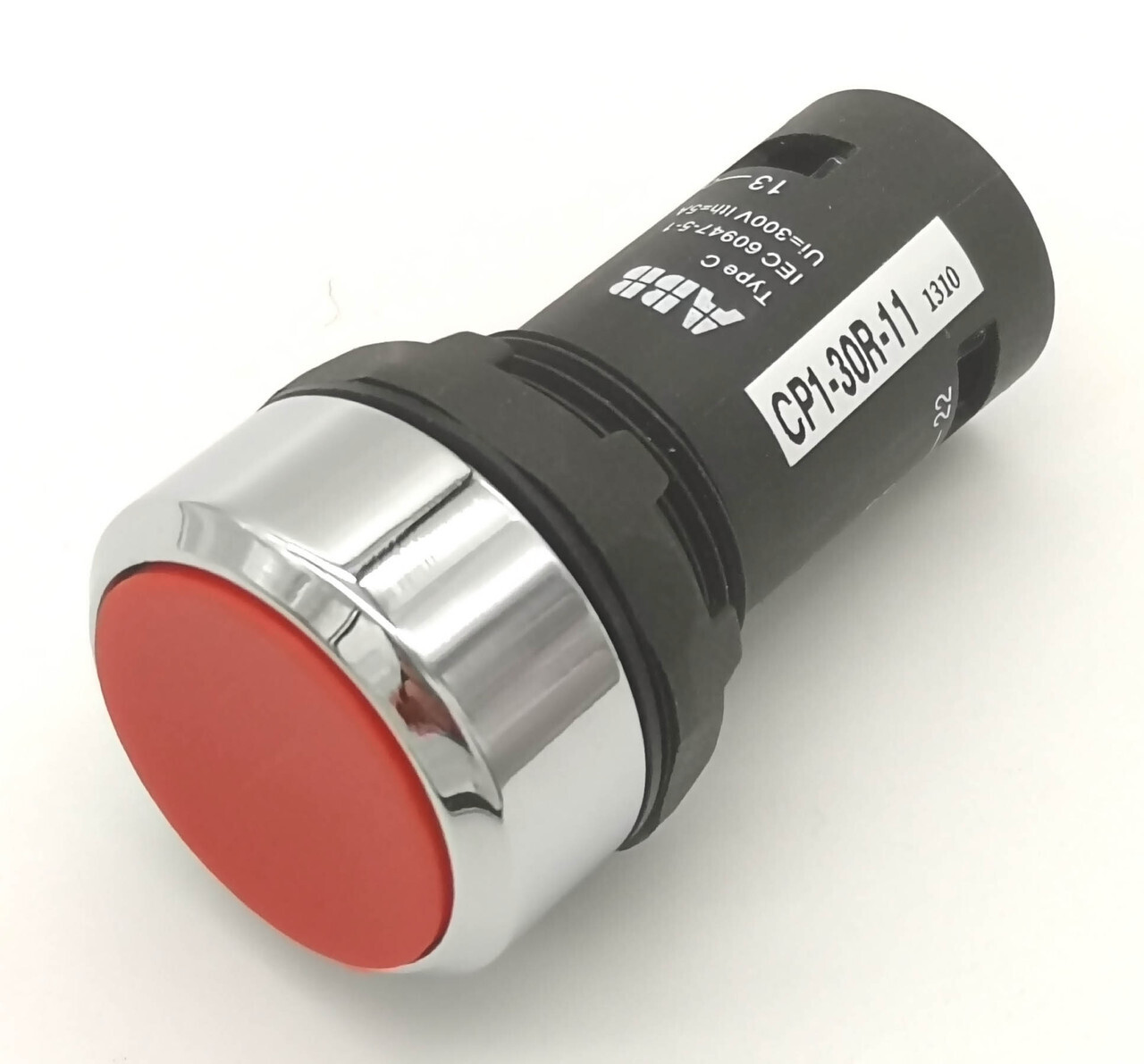 Кнопка красная без фиксации ABB CP1-30R-11, 1НО+1НЗ   1SFA619100R3071