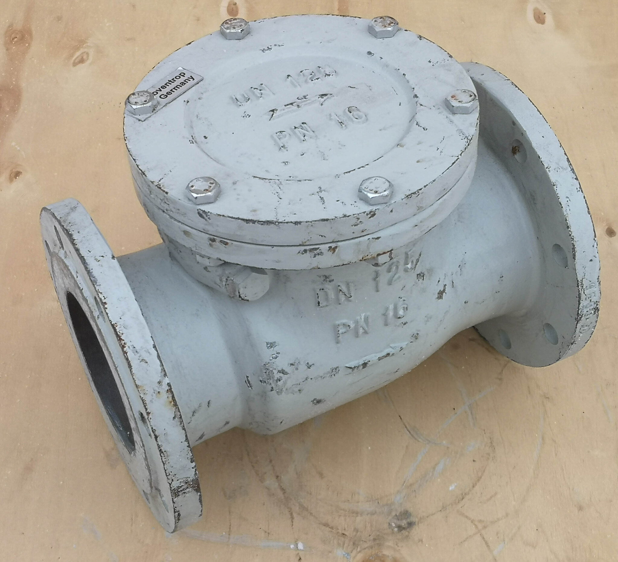 Клапан обратный фланцевый DN125 Ду125 PN16 OVENTROP 1073054