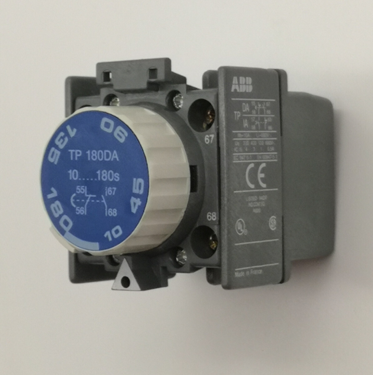 Пневматич. приставка для контактора ABB TP 180DA 1SBN020300R1001 с временной задержкой на включ.10-180с(для А9-А75)