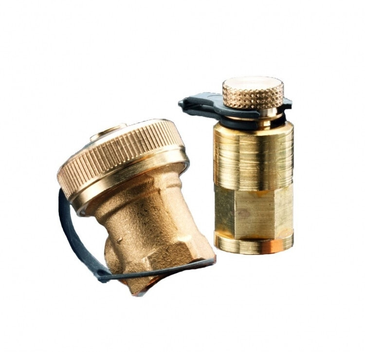 Шаровой кран с точкой подключения КИП давления F-E G1/4 OVENTROP 1060381