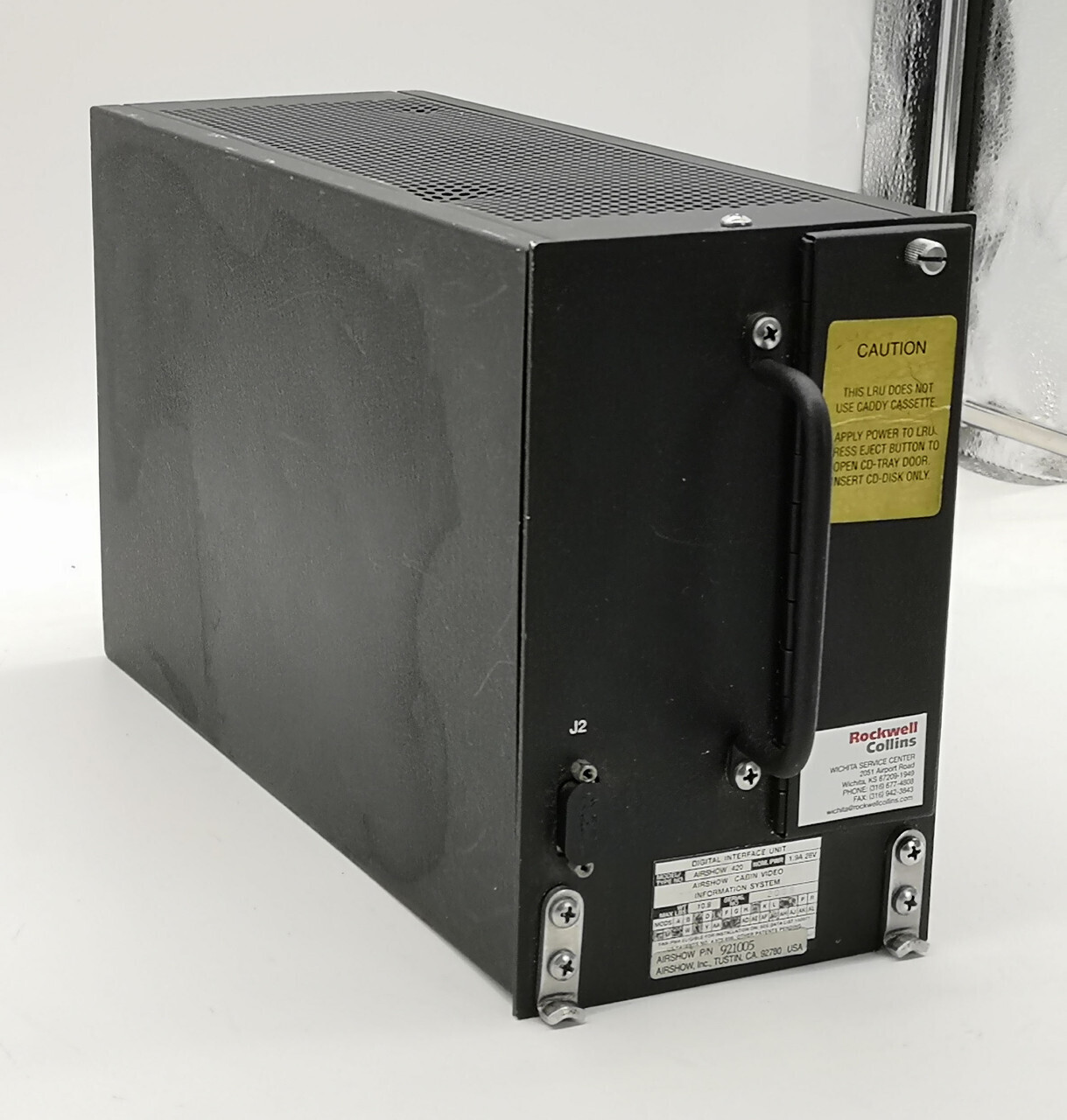 Cabin video information system 921005