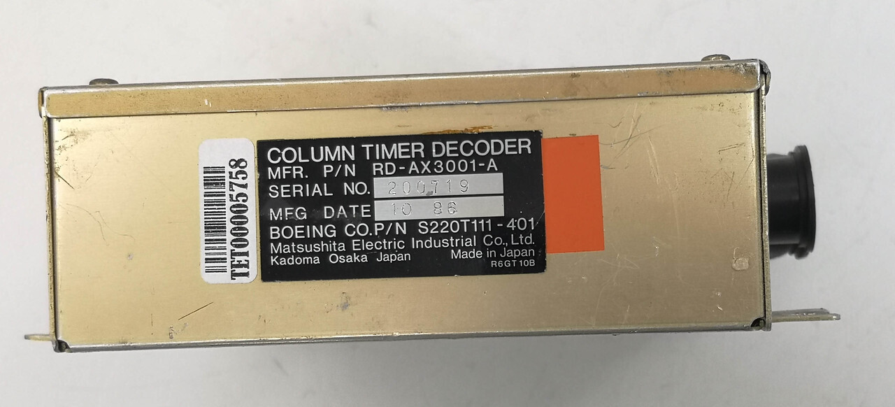 Column timer decoder/декодерколоночного таймера RD-AX3001-A