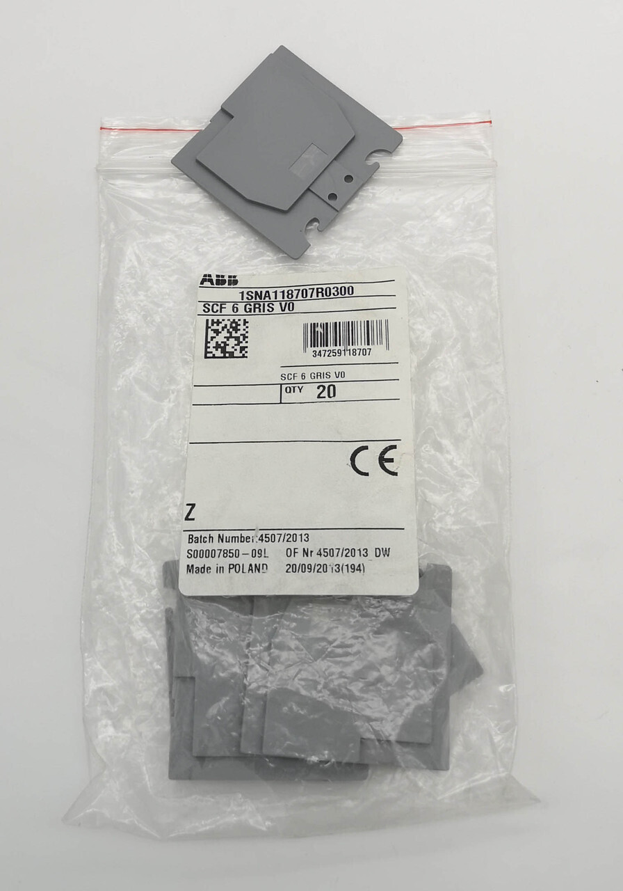 Разделитель цепей ABB SCF6 SCF6 для MA2,5/5 - M10/10 1SNA118707R0300
