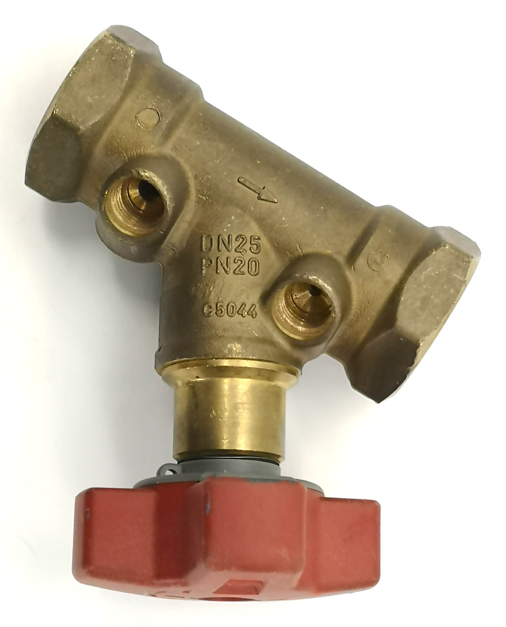 Вентиль с косой врезкой Danfoss DN25 Ду25 PN20 C5044 (5025D)
