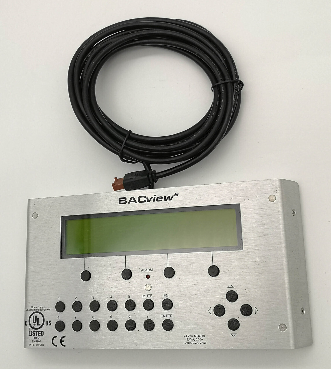 Пульт панель оператора с дисплеем Automated Logic 02206 BACview 6 Carrier E143900