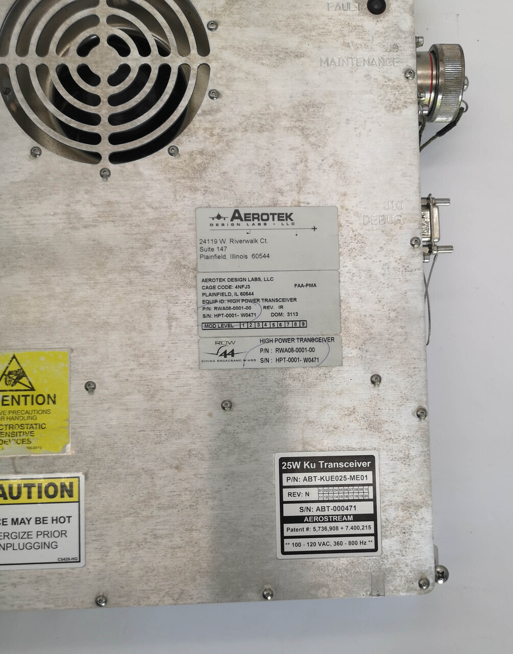 High power transciever  RWA08-0001-00