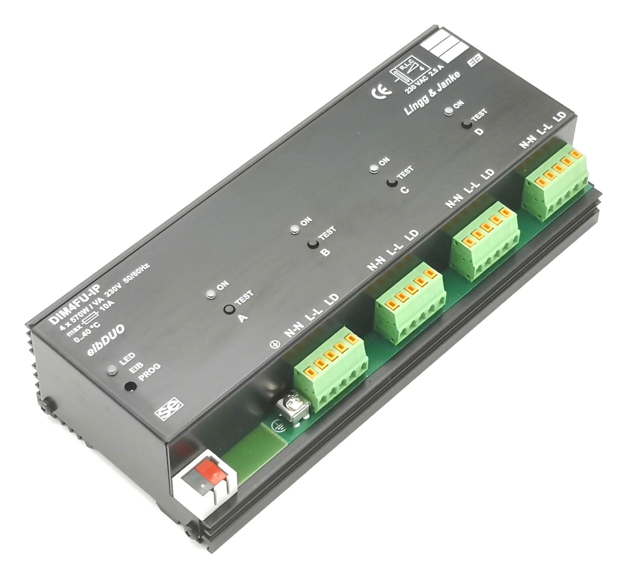 Диммер KNX, LINGG-JANKE DIM4FU-IP 89601